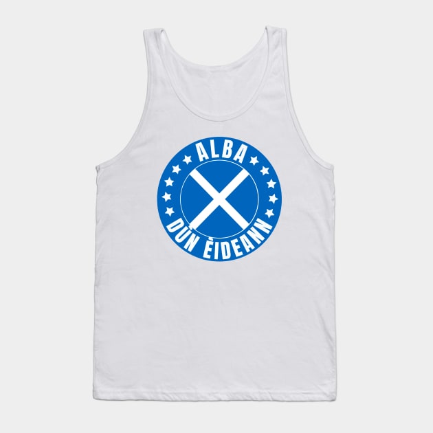 Edinburgh Tank Top by footballomatic